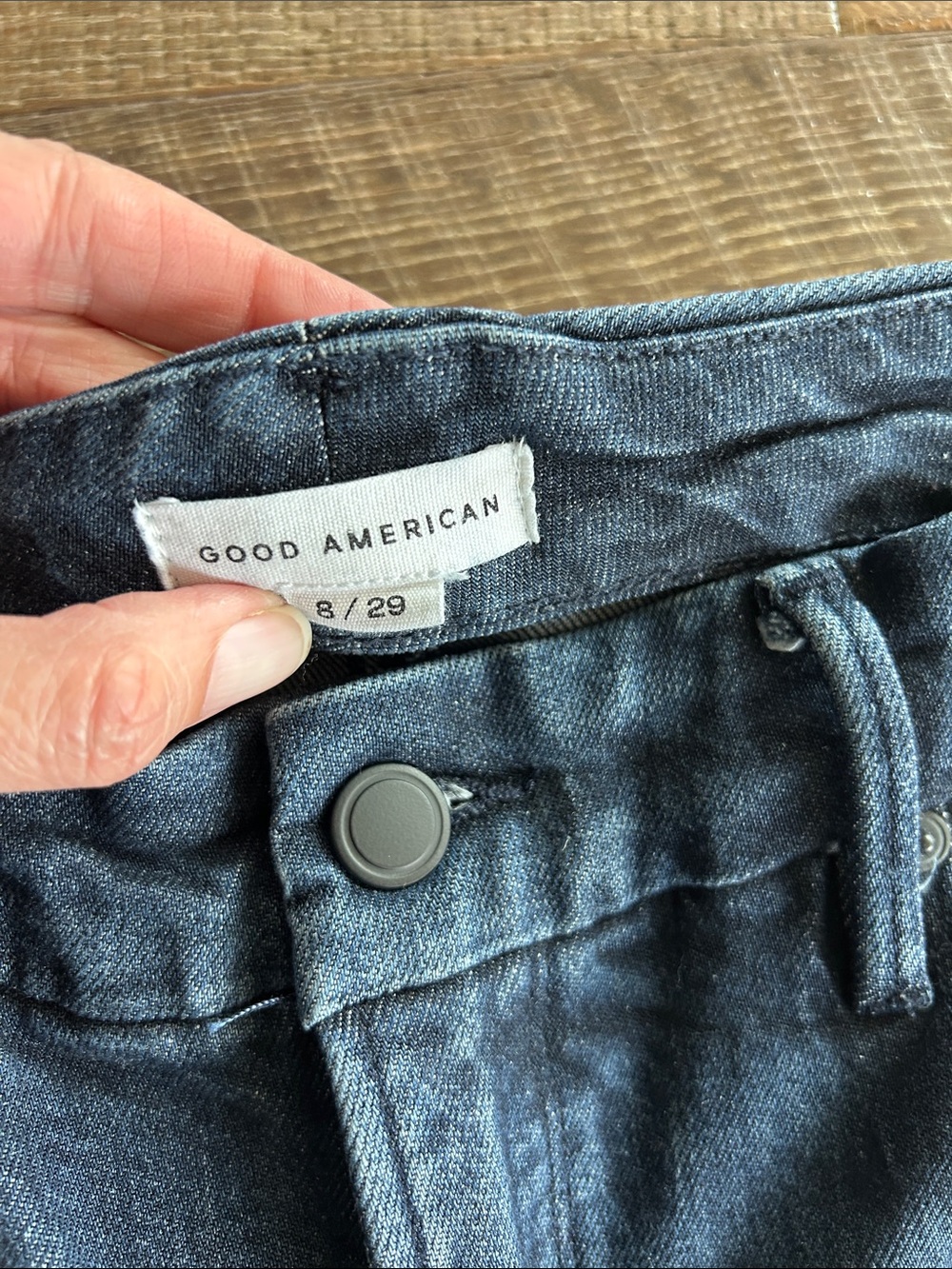Good American Good Leg Flare Jeans - Picture 3 of 8